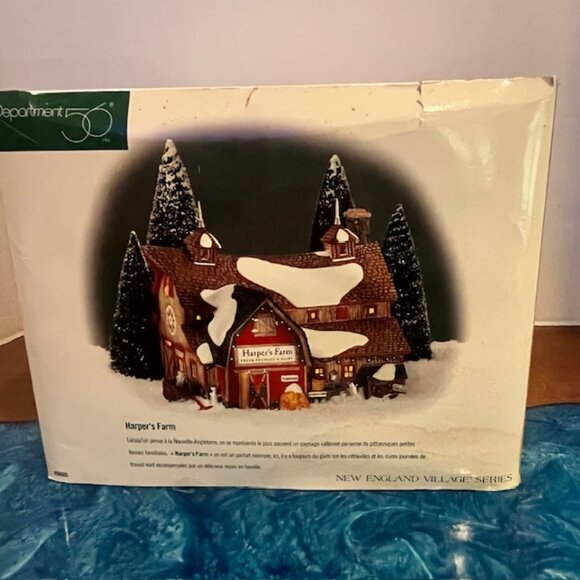 Dept 56 New England Village "Harper's Farm" 56605 Retired - Picture 12 of 12